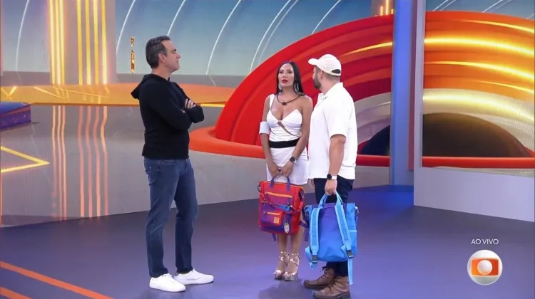 Casal Arleane e Marcelo são os primeiros eliminados do 'BBB25'
