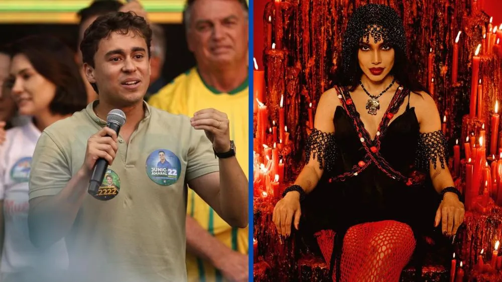 Nikolas classifica Anitta como 'cabo eleitoral da esquerda' e dispara: “Não é artista”