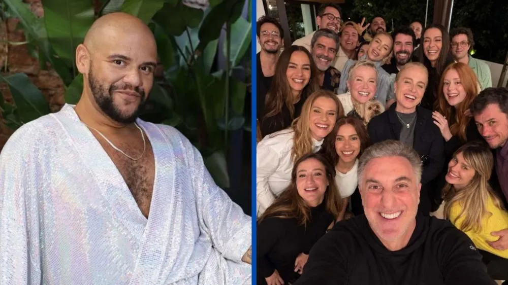 Gominho polemiza ao criticar foto de Luciano Huck com famosos: “A única preta que eles andavam morreu”