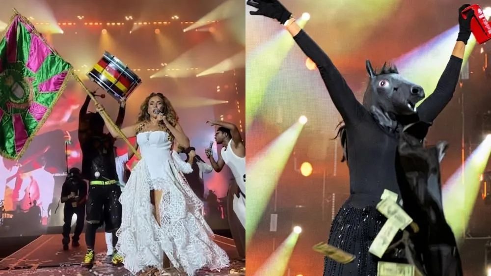 Daniela Mercury protesta contra “Dark Horse” em show no Rock in Rio