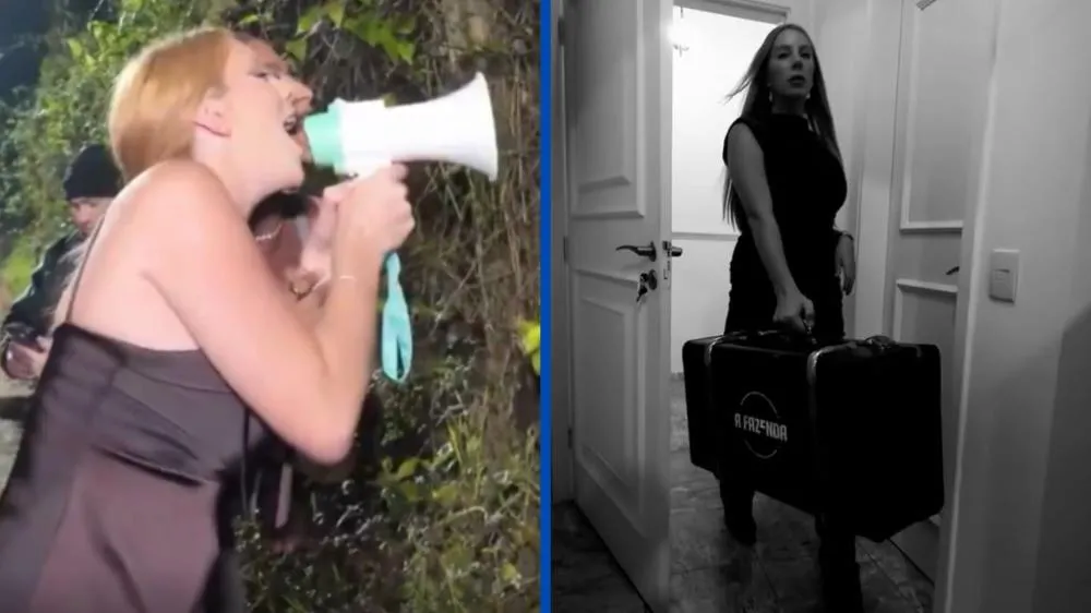 Malévola 'amaldiçoa' A Fazenda e tenta invadir sede do reality após não ser convidada: “Quando eu quero algo, eu consigo”