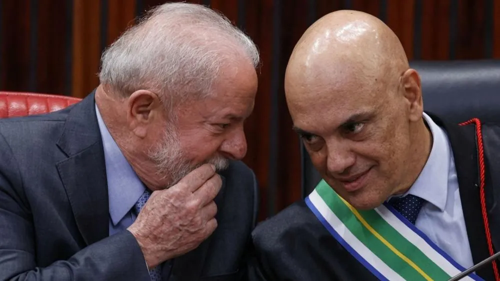 Lula aumentou anúncios nas redes no dia em que STF começou a julgar Moraes