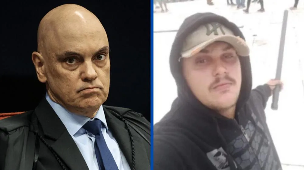 Moraes manda prender condenado do 8 de Janeiro que recebeu pena de 14 anos