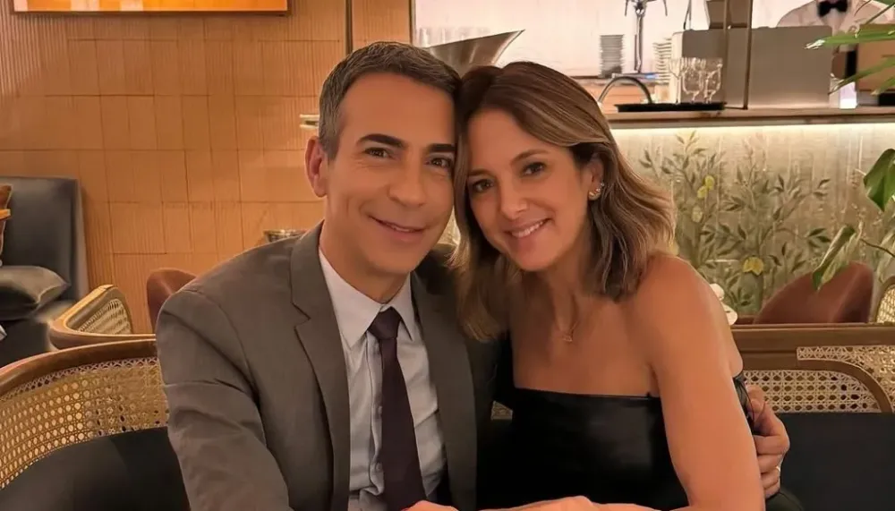 Ticiane Pinheiro revela reação de César Tralli aos figurinos ousados da ‘Dança dos Famosos’