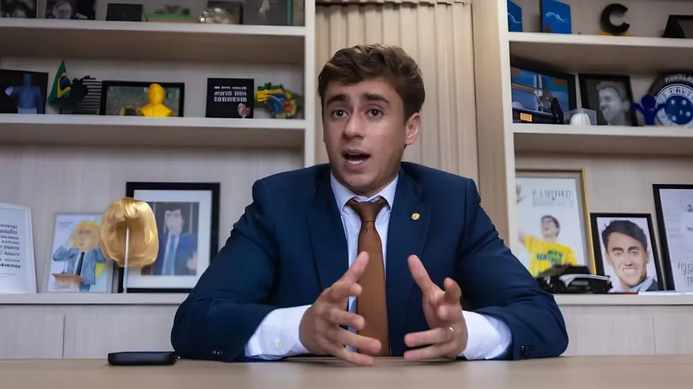 Nikolas Ferreira rebate Lula e Janja após ser chamado de “canalha”: “Não assume o que falou”