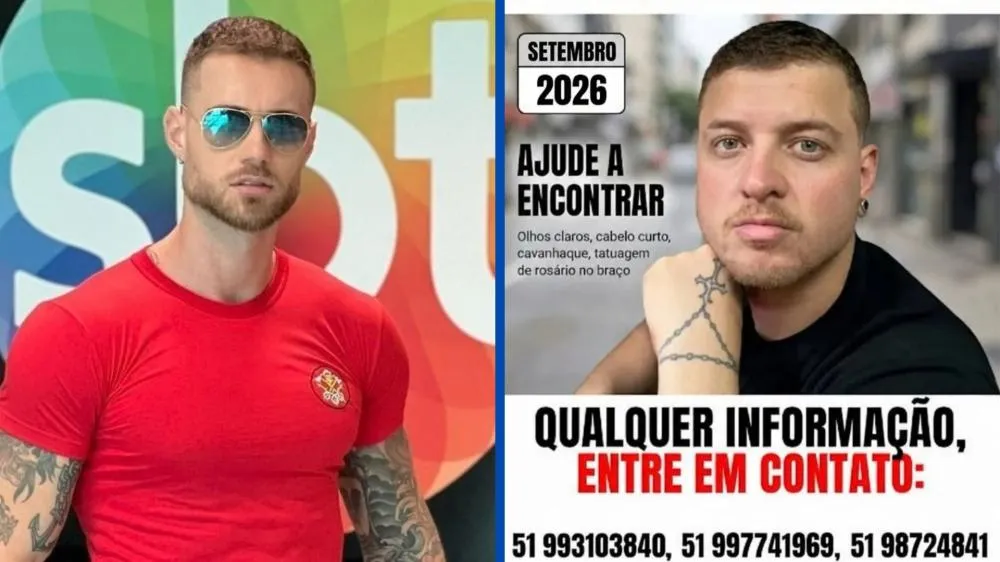Yuri Bonotto, o ‘Bombeiro da Eliana’, faz apelo após irmão desaparecer em Porto Alegre