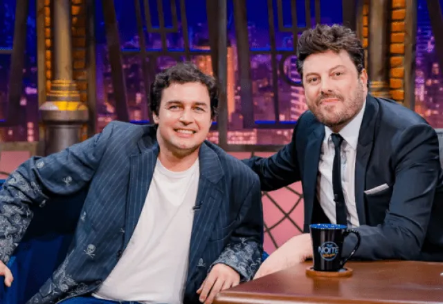 Felipe Dylon abre o jogo no ‘The Noite’ e revela bastidores da carreira: “Estrondosa para um moleque de 16 anos”