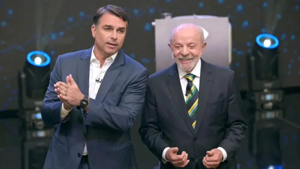 Nova pesquisa Datafolha mede efeitos do debate da Band nas intenções de voto em Lula e Flávio