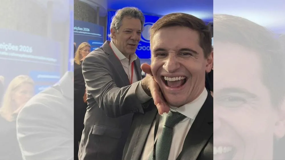 Lucas Pavanato chama Haddad de “demitido” e leva tapinhas no rosto