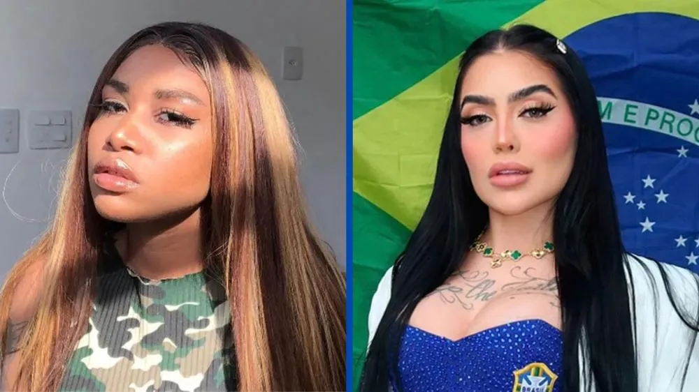 Ebony detona MC Mirella nas redes e dispara ofensa contra a funkeira: “Uma piranha”
