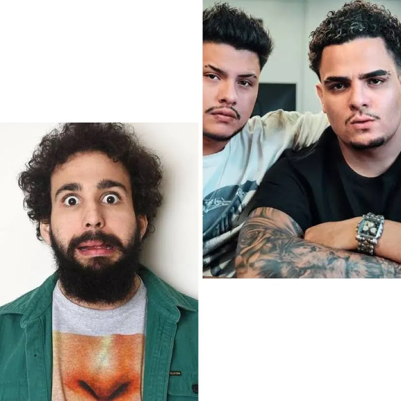 Murilo Couto ‘detona’ apresentadores do Podpah ao chamá-los de feios e dizer que as mulheres só ficam com eles por interesse