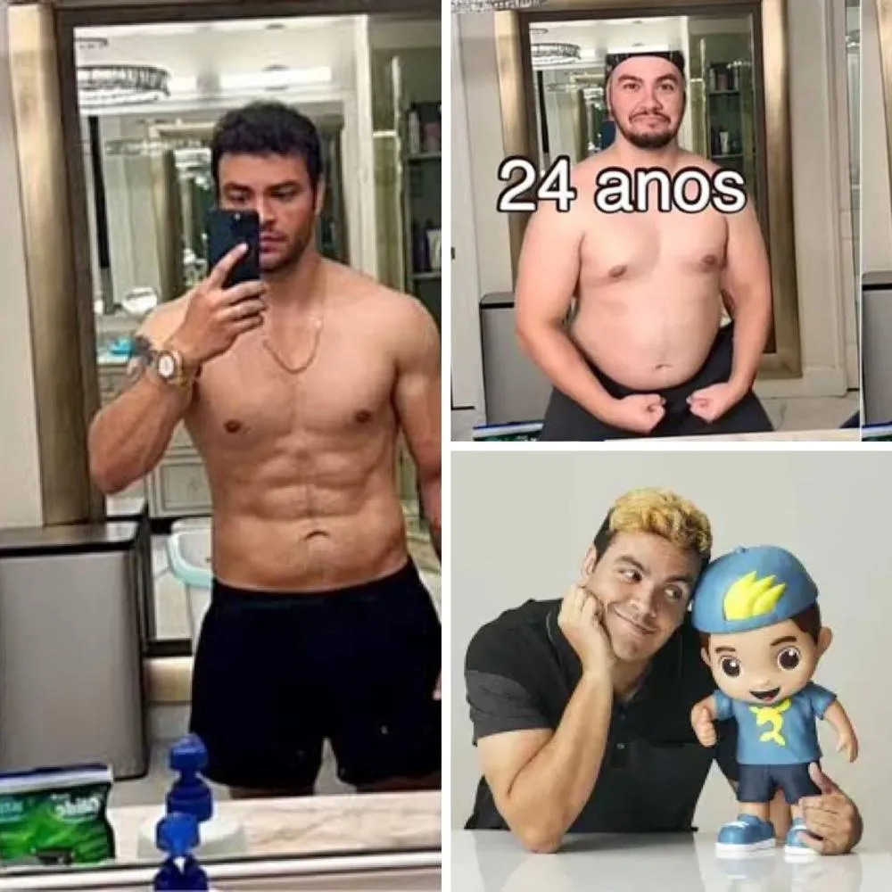Luccas Neto surge na web com o corpo totalmente sarado e atiça internautas: “Gostoso”