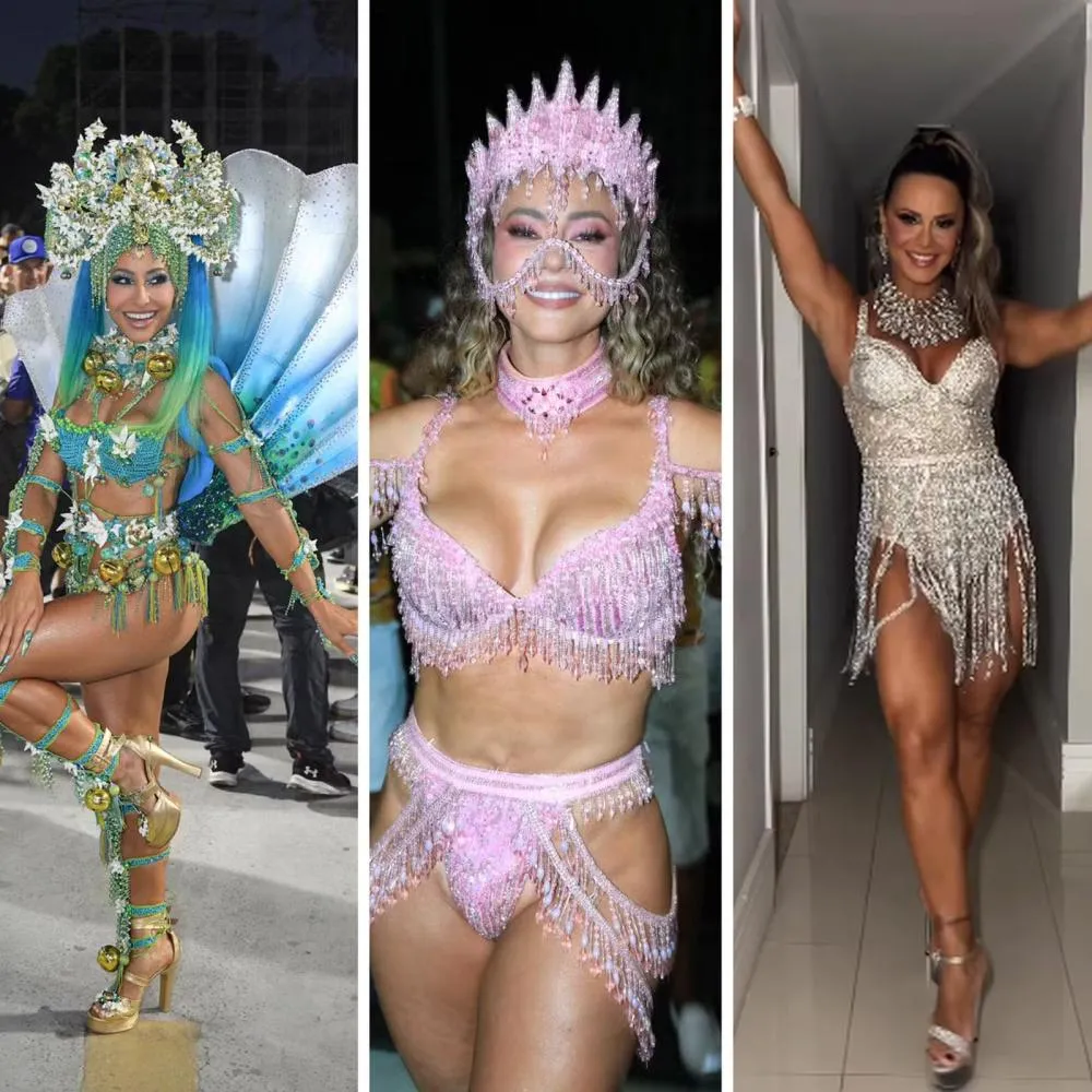 Fantasias luxuosas, musas saradas e muito samba no pé: Confira como foram os ensaios das escolas de samba para o Carnaval de 2025