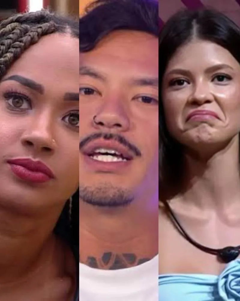Aline, Gabriel e Vitória se enfrentam no quarto paredão do “BBB25”