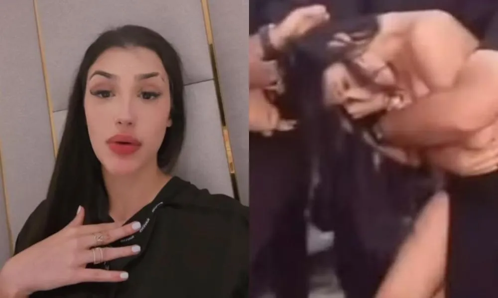Grávida, Bia Miranda se mete em porradaria na saída da balada; saiba os motivos