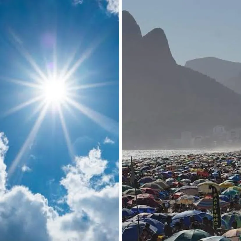 Com forte onda de calor, sensação térmica no Rio de Janeiro poderá chegar a níveis insuportáveis ao corpo humano
