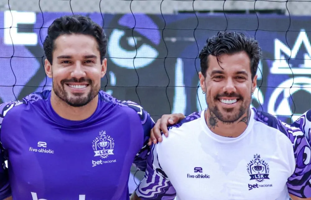 Bil Araújo vence Lipe Ribeiro em desafio de futevôlei: “não foi sorte”