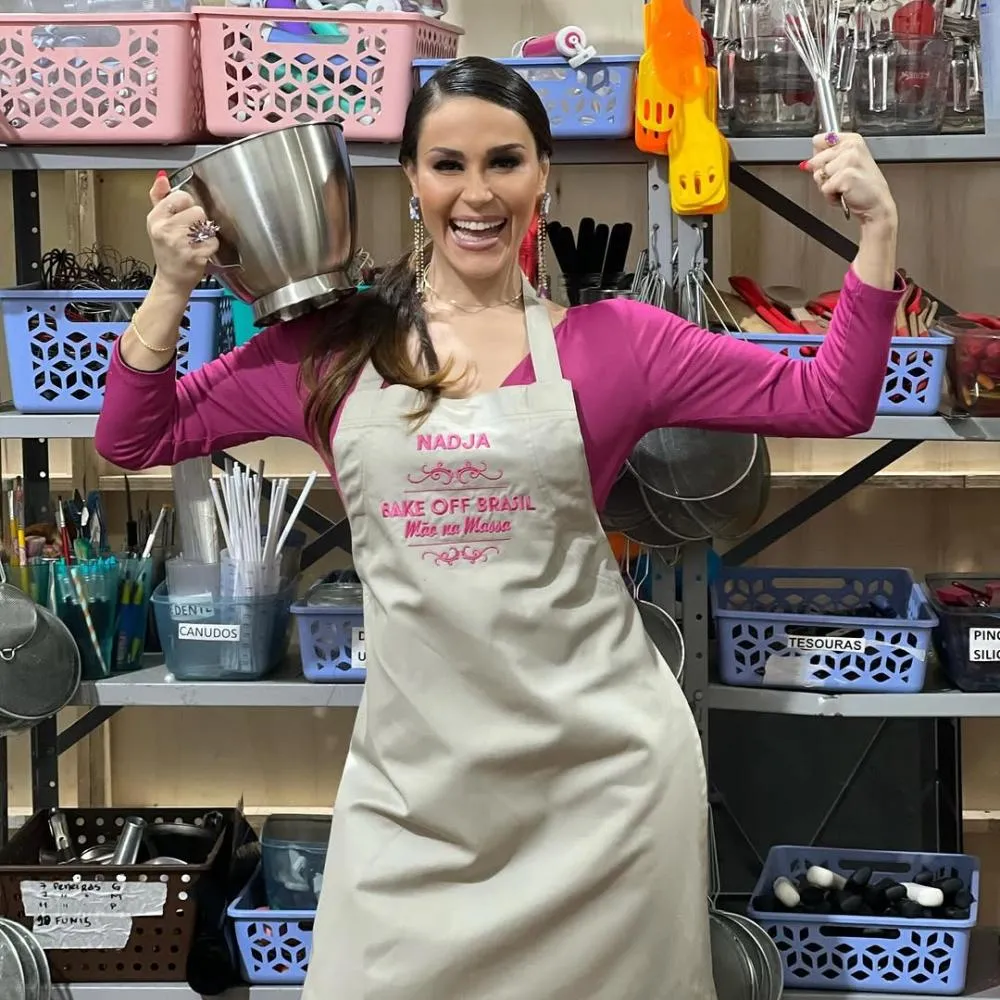 Nadja Haddad retorna ao comando do “Bake Off Brasil” em nova temporada