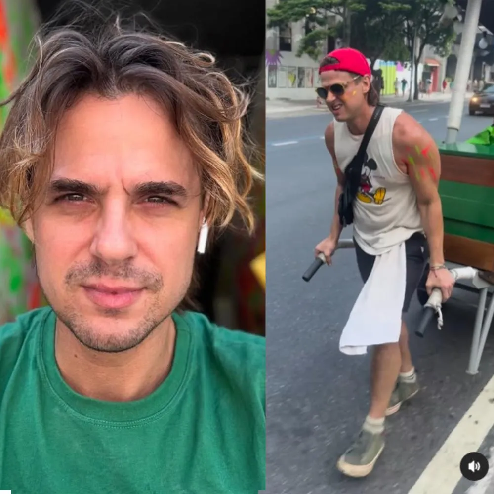 Ex-Ator de 'Malhação', Daniel Erthal retoma trabalho como ambulante no carnaval