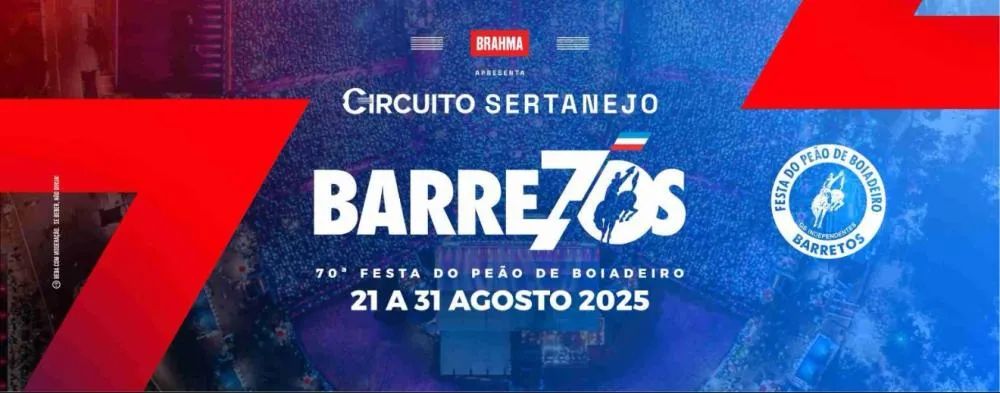 Festa Oficial do Barretão no Villa Country tem show de Luan Pereira e posse de Ana Castela como embaixadora dos 70 anos do evento