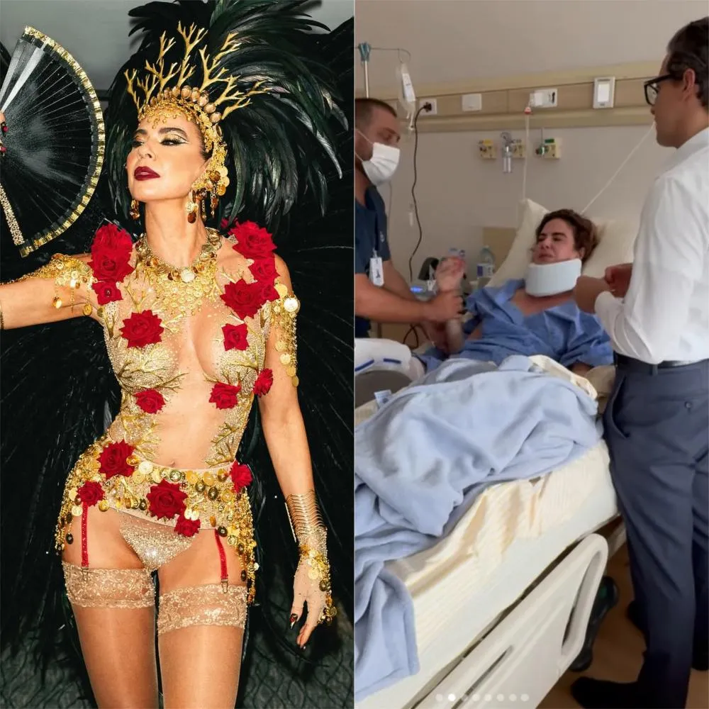 Montagem. Reprodução/Instagram @lucianagimenez