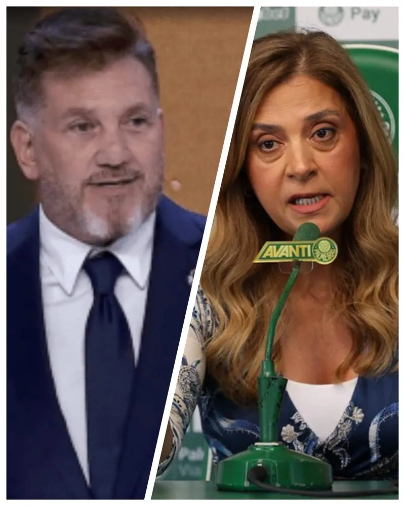 Presidente da Conmebol faz analogia envolvendo clubes brasileiros, Tarzan e Chita em entrevista; Leila Pereira responde