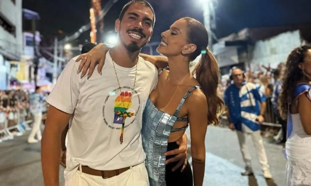 Giovanna Lancellotti se declara ao noivo: “Estarei sempre ao seu lado vibrando”