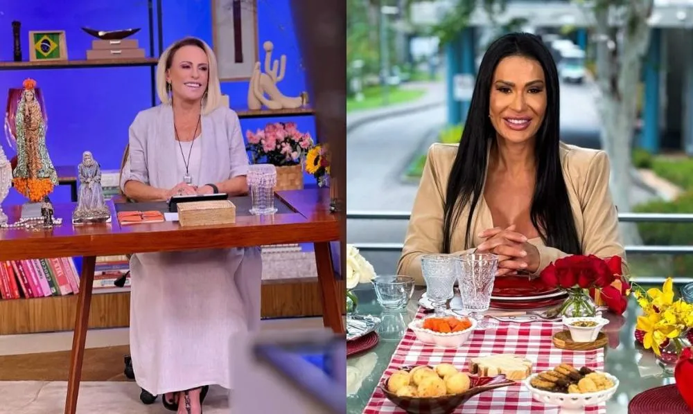 Ana Maria Braga comete gafe e erra o nome de Gracyanne Barbosa durante todo o programa