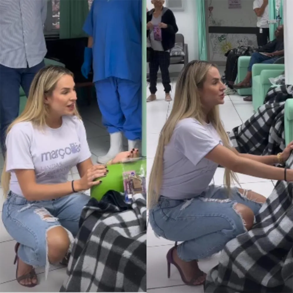 Em gesto de amor, Gabi Martins canta para pacientes na luta contra o câncer e emociona seguidores