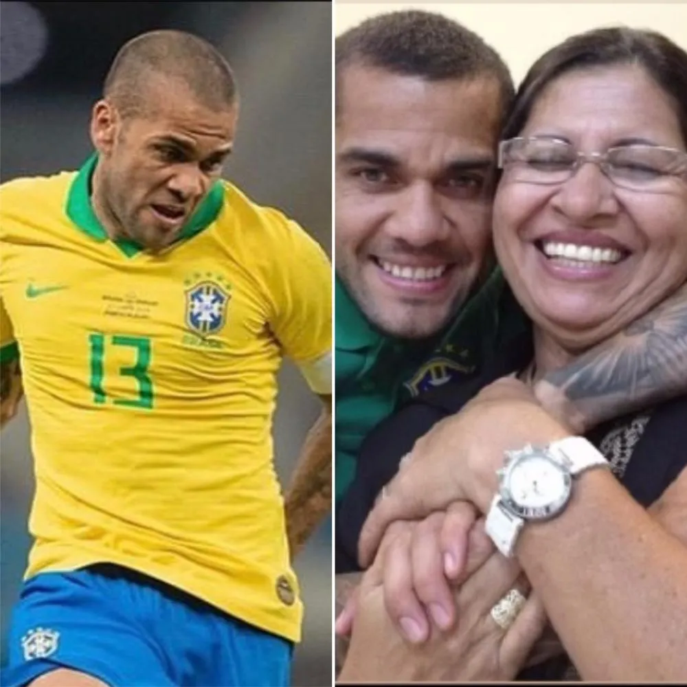 Após absolvição de Daniel Alves, mãe do ex-jogador celebra decisão “Glória a Deus”