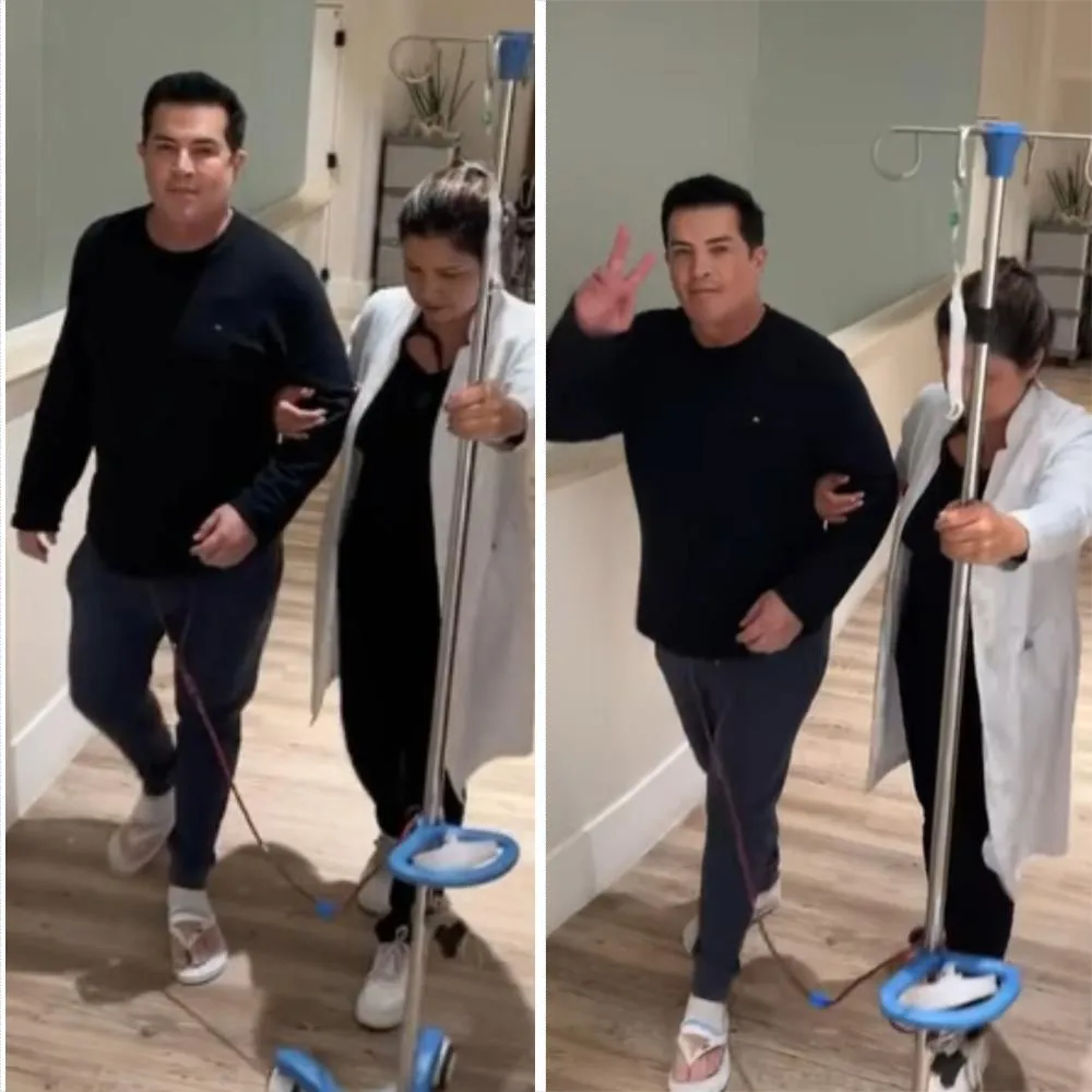 Beto Barbosa passa por cirurgia para remover hérnias e compartilha recuperação