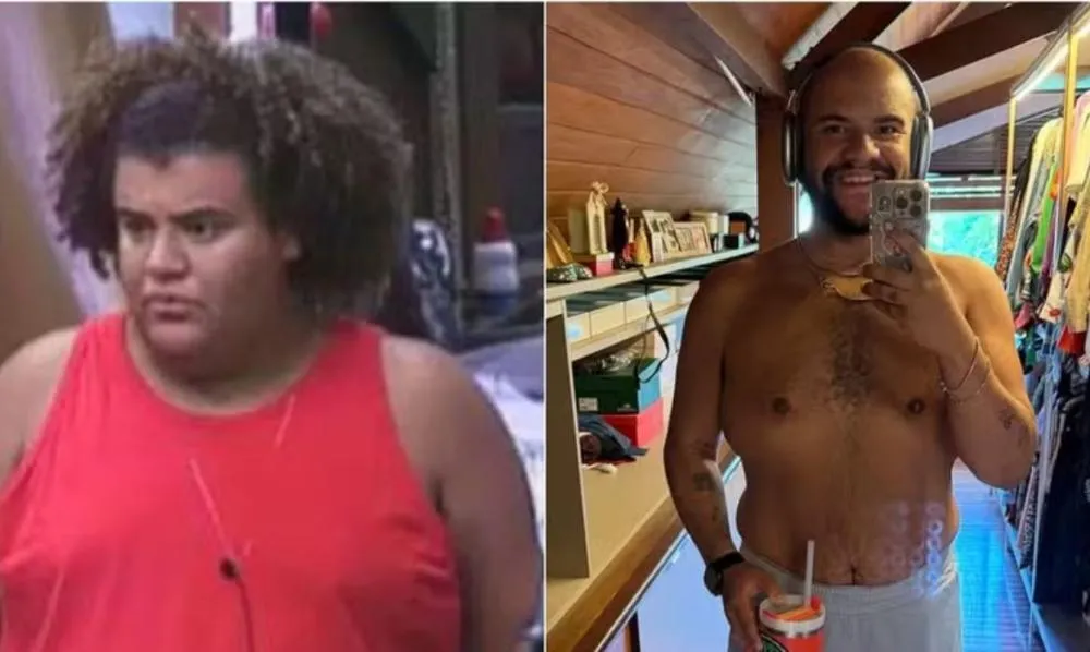 Após mudar o estilo de vida, Gominho choca a web ao perder 50kg e mostrar novo visual