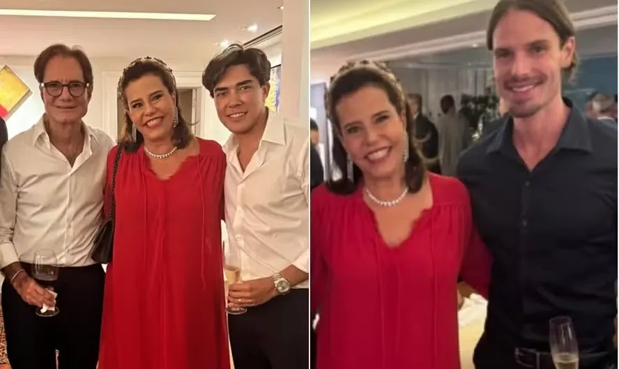 Narcisa Tamborindeguy compartilha momentos do casamento de Edgar Moura Brasil e Christian Vieira