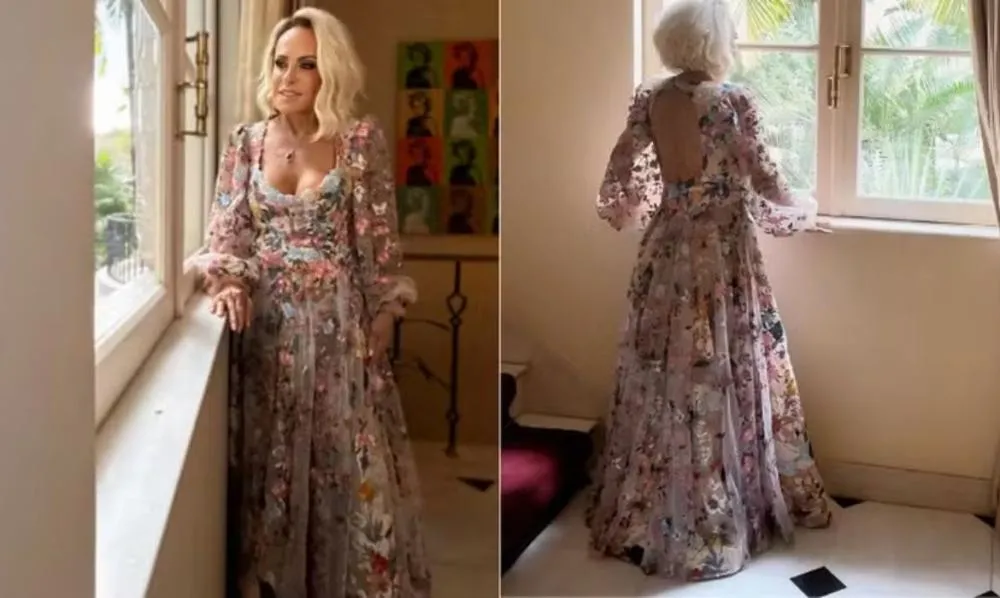 Estilista responsável pelo vestido de noiva de Ana Maria Braga revela pedido especial da apresentadora