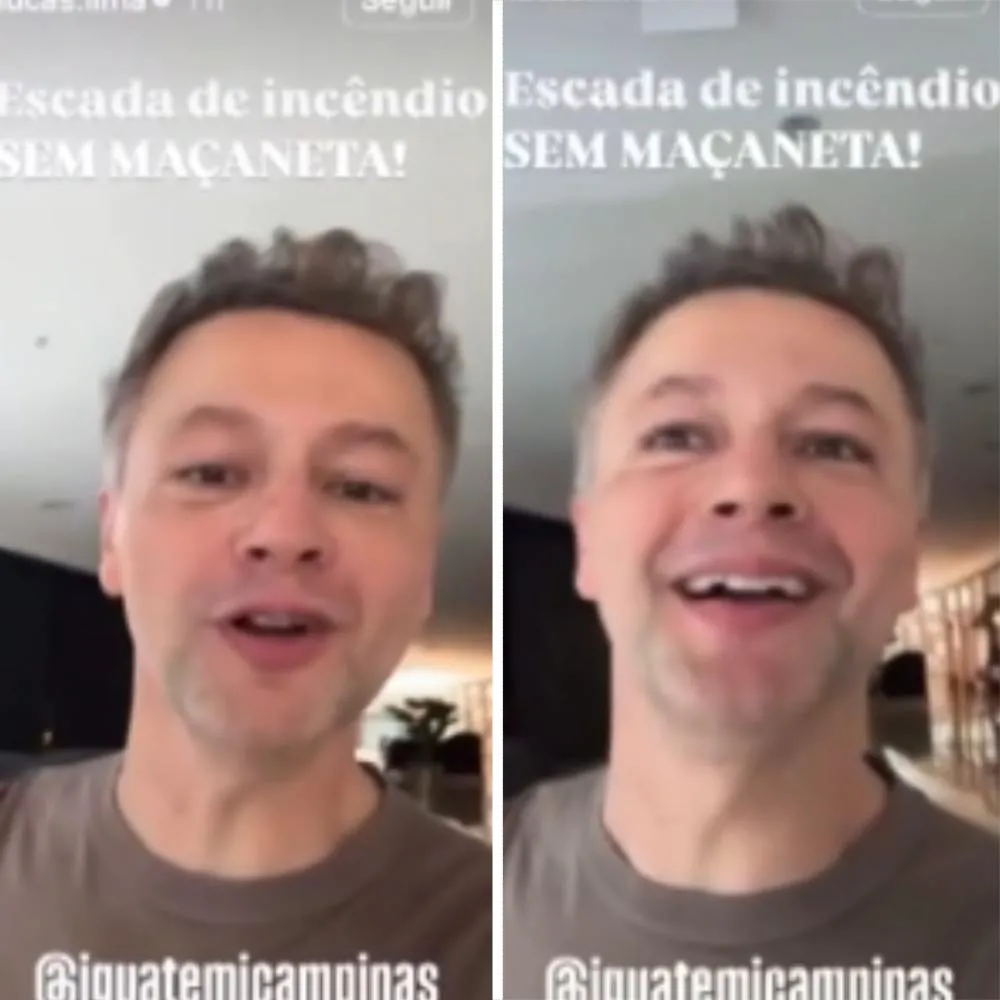 Lucas Lima relata situação tensa em shopping e desabafa “Se tivesse pegando fogo, eu estava morto”