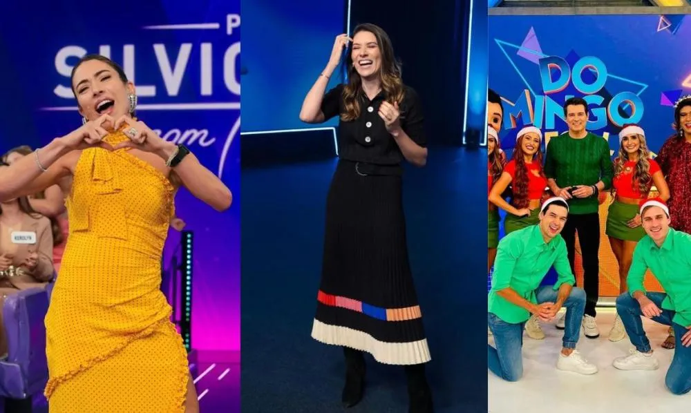 Mesmo com futebol na Record, Patrícia Abravanel garante a vice-liderança isolada no SBT