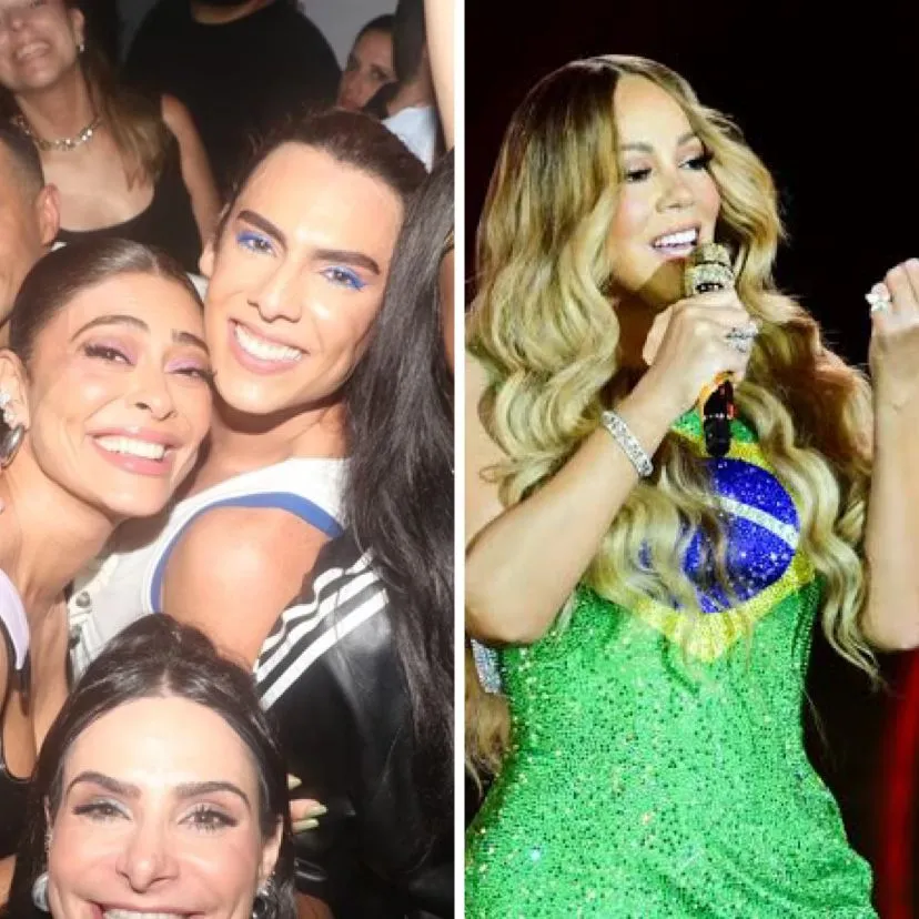 Famosos assistem show de Mariah Carey no meio do 'povão' após cantora cortar VIP