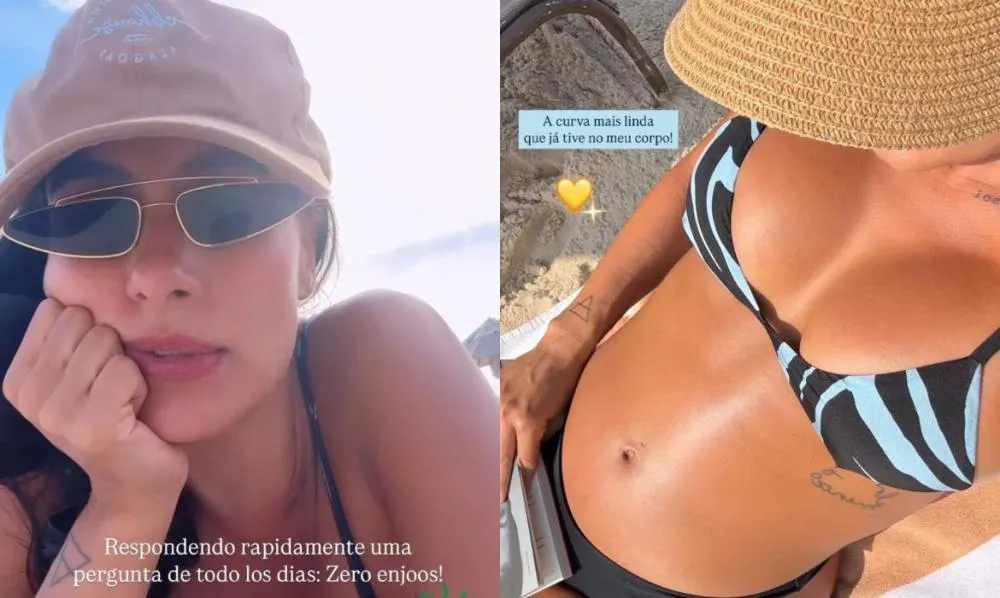 Carol Peixinho revela detalhes da gravidez de seu 1° filho com Thiaguinho: “Atenção redobrou”