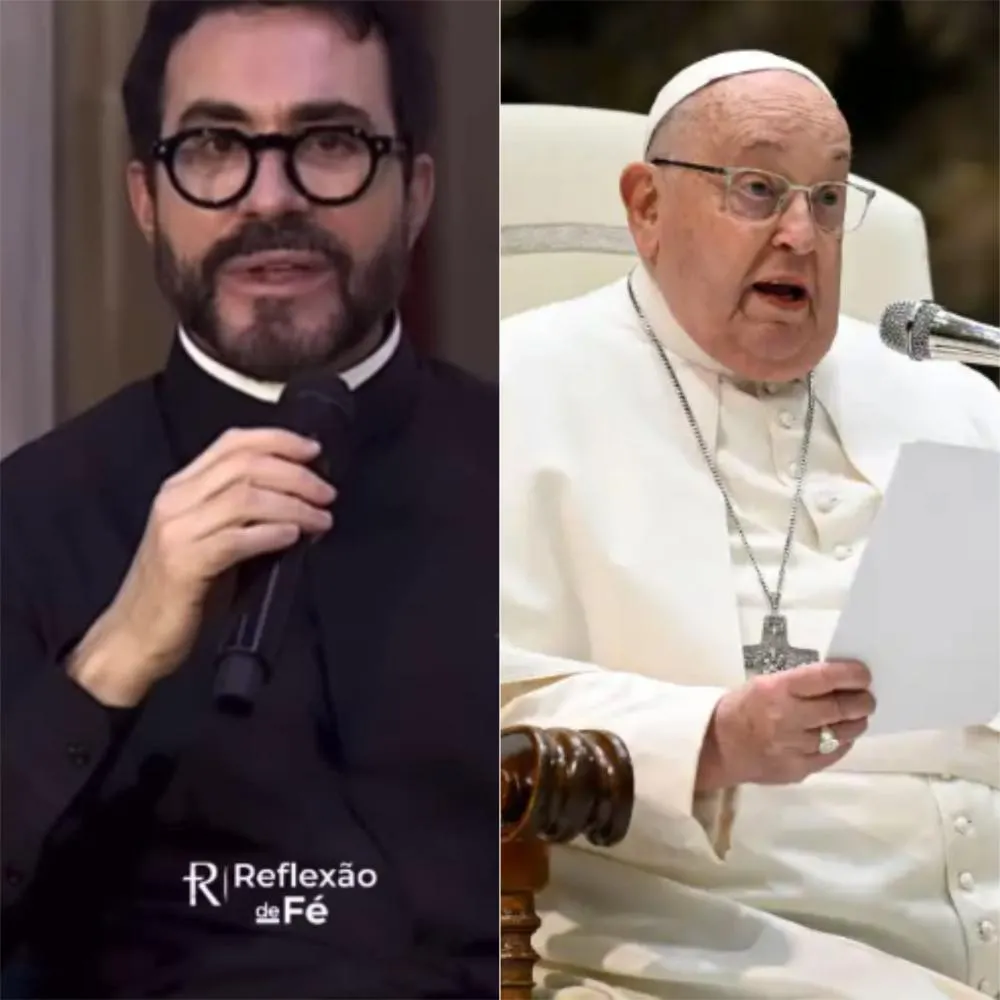 Padre Fábio de Melo homenageia Papa Francisco após críticas nas redes sociais