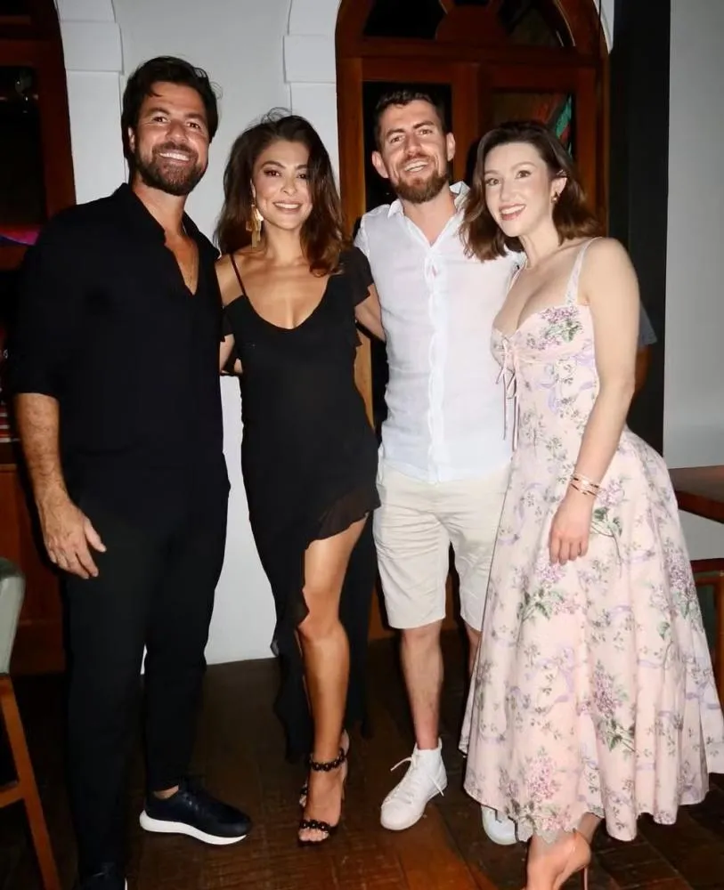 Jorginho, novo reforço do flamengo, e noiva declaram amor ao Rio