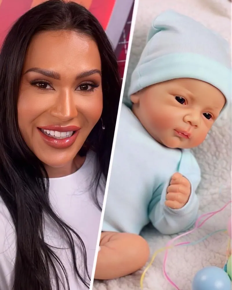 Gracyanne Barbosa engana web ao dizer que adotou bebê reborn