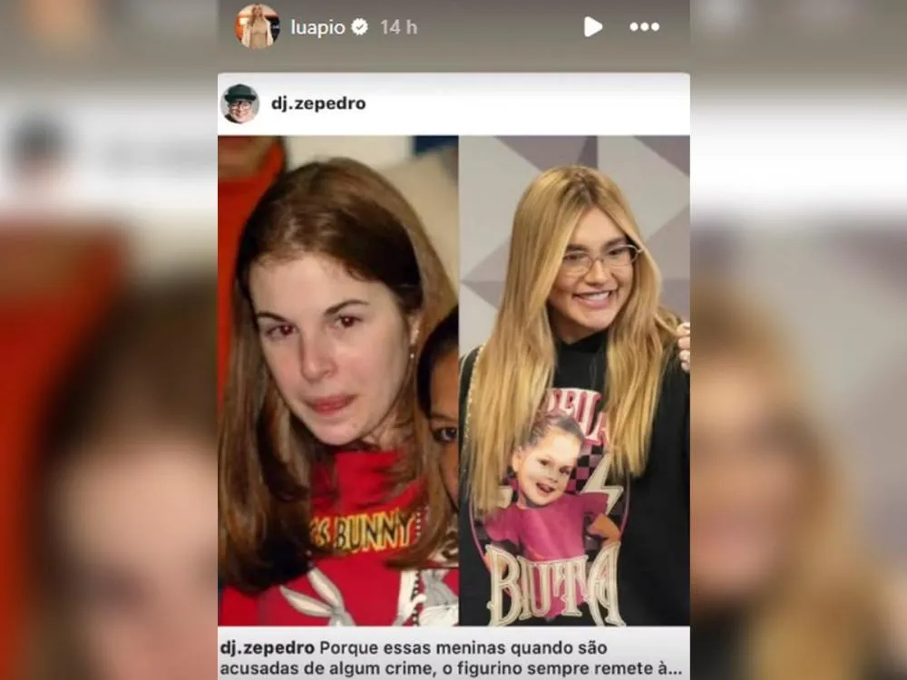 Luana compartilhou em suas redes - foto: Instagram