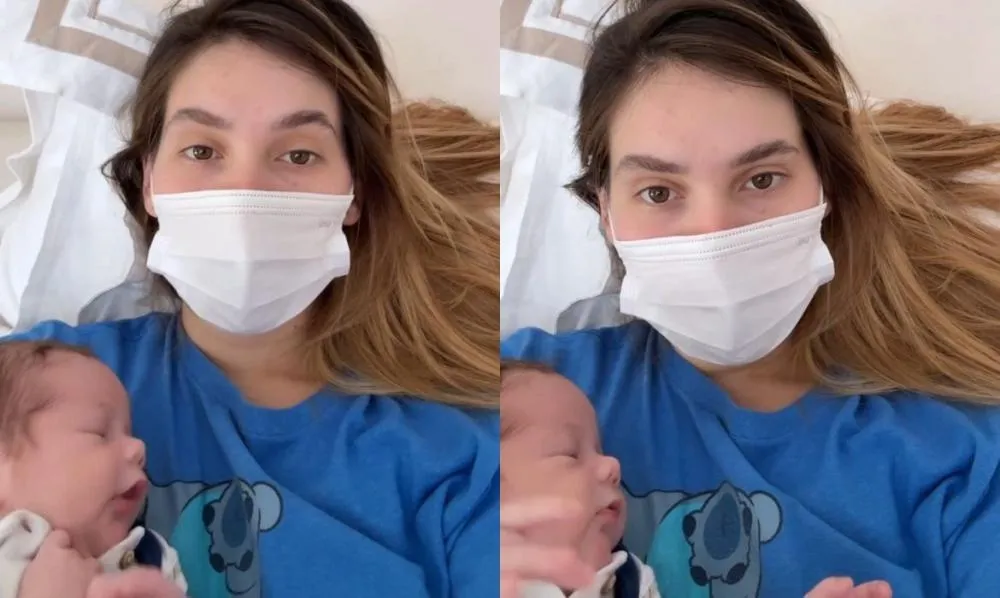 Virgínia e família aparecem utilizando máscaras perto de José Leonardo, saiba o motivo
