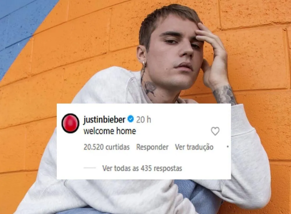 Justin Bieber manifesta apoio a Chris Brown após liberação sob fiança