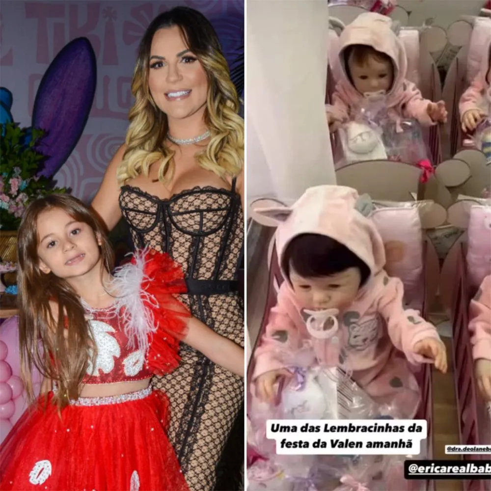 Aniversário da filha de Deolane Bezerra terá bebês reborns como lembrancinhas