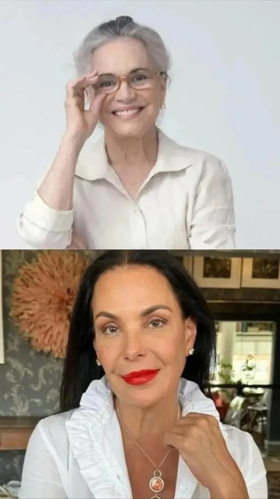 Regina Duarte e Carolina Ferraz se reencontram após cinco anos de afastamento por divergência política