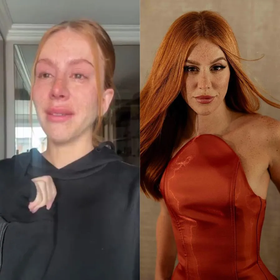 Mari Maria chora após críticas a vídeo com o filho: “O mundo está doente!”