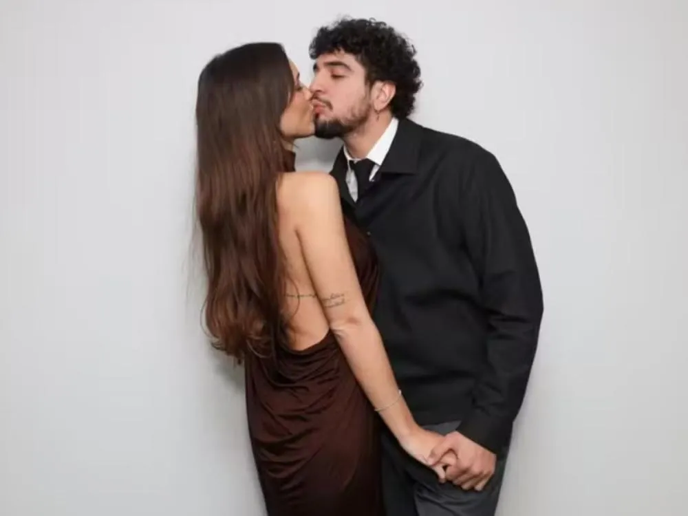 Nattan celebra gravidez de sua namorada Rafa Kalimann