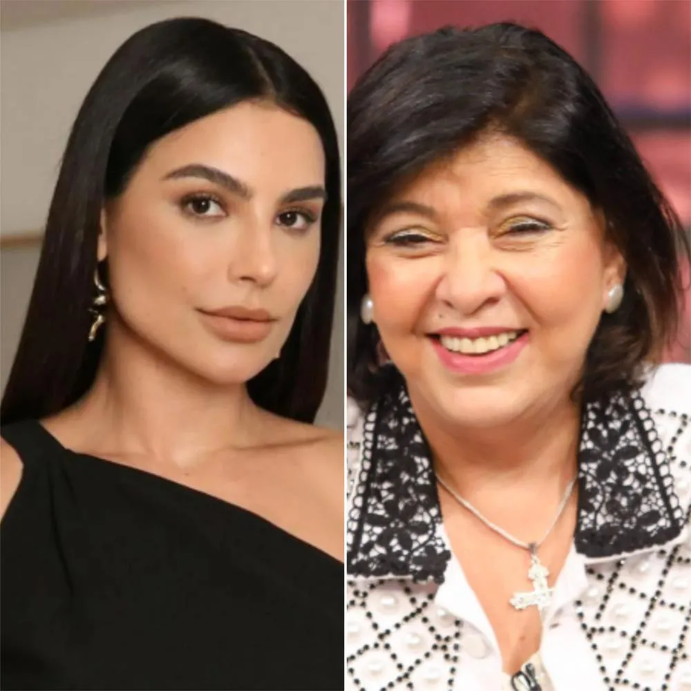 Cíntia Chagas ironiza boatos de affair com Roberta Miranda durante palestra
