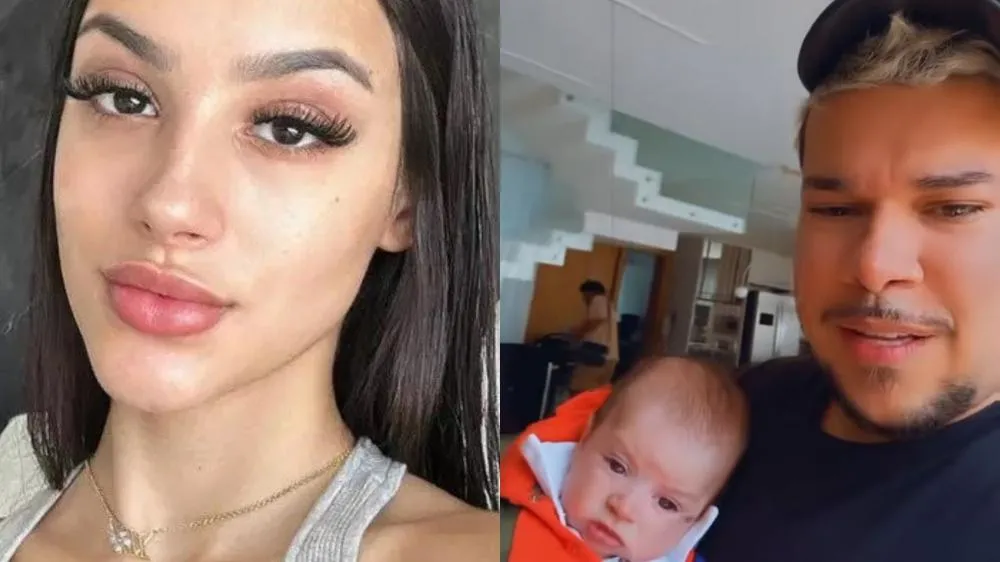 Recém-separado de Bia Miranda, Buarque leva filho para nova mansão: 'Feliz aqui'